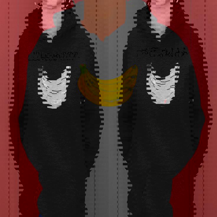 Dolce And Banana 面白いバナナ フルーツデザイン レディースパーカー