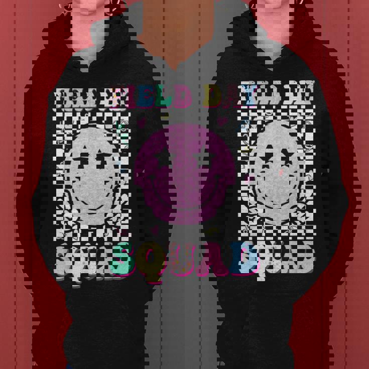Field Day Squad Retro Groovy School Field Day Team Women Hoodie