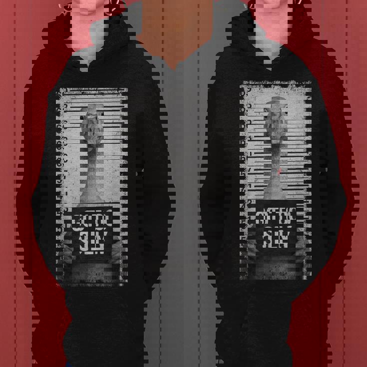 Goose Gotilly Meme 動物愛好家 マグショット 男の子 女の子 レディースパーカー