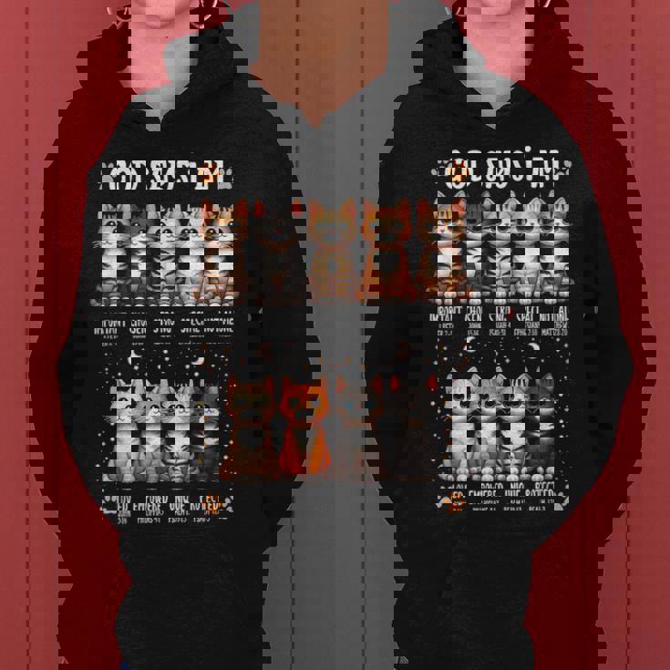 Godays I Am Christian 聖書詩 猫好き クリスチャン レディースパーカー