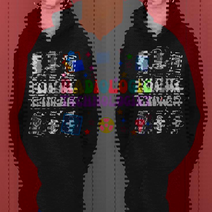 Groovy 放射線技師アート メンズ レディース X線技術 レディースパーカー