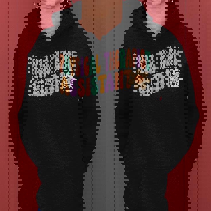 Groovy 理学療法士アシスタント デイジーフラワー レトロ Pta レディースパーカー