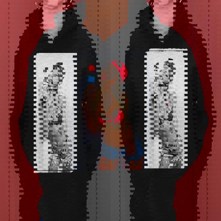 Hot Girl On 男性用 セクシー アイス ポップ ピンナップ 3 グランジ レディースパーカー