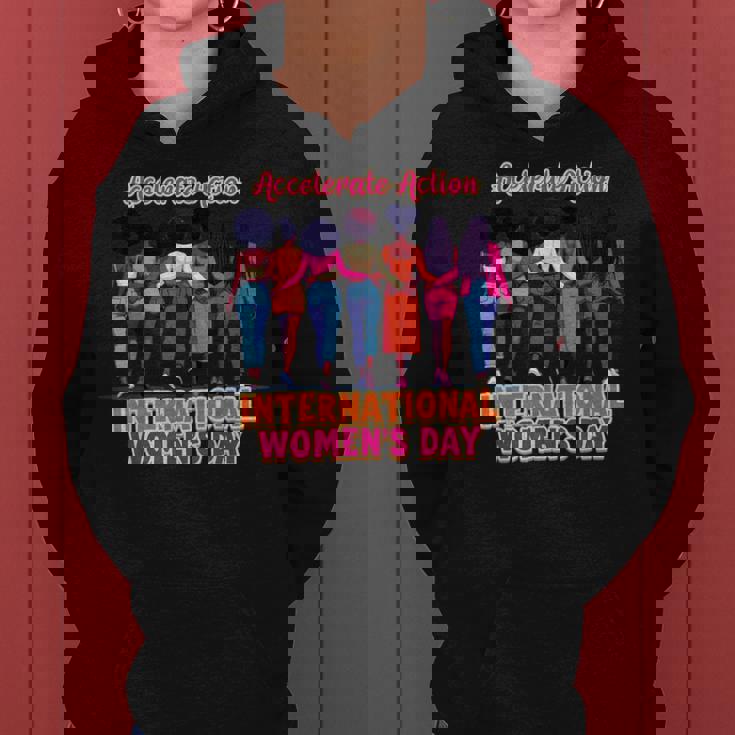 International Women’S Day Empowerment Accelerate Action レディースパーカー