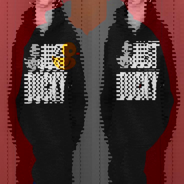 Just Duckyラバーダック レディースパーカー