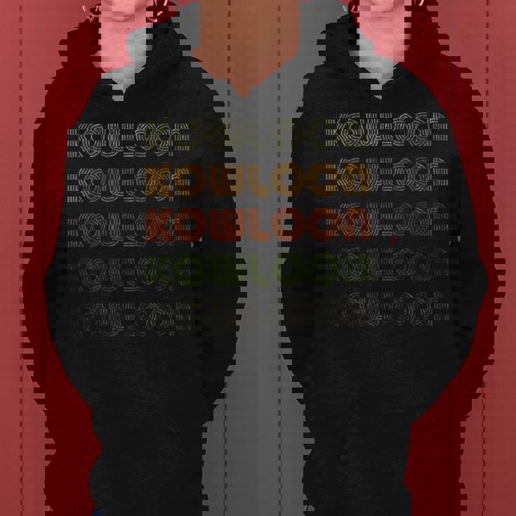 Love Heart Kowloon グランジ ヴィンテージスタイル ブラック 九龍 レディースパーカー