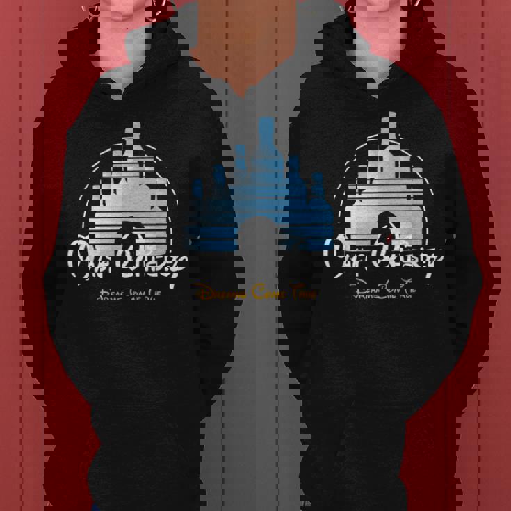 Malt Whiskey Dreams Come True 面白いしゃれパロディtシャツ レディースパーカー