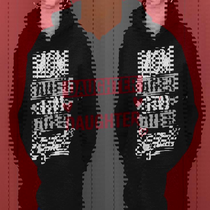 Mom Daughter Granddaughterquad マッチングママ 母の日 レディースパーカー