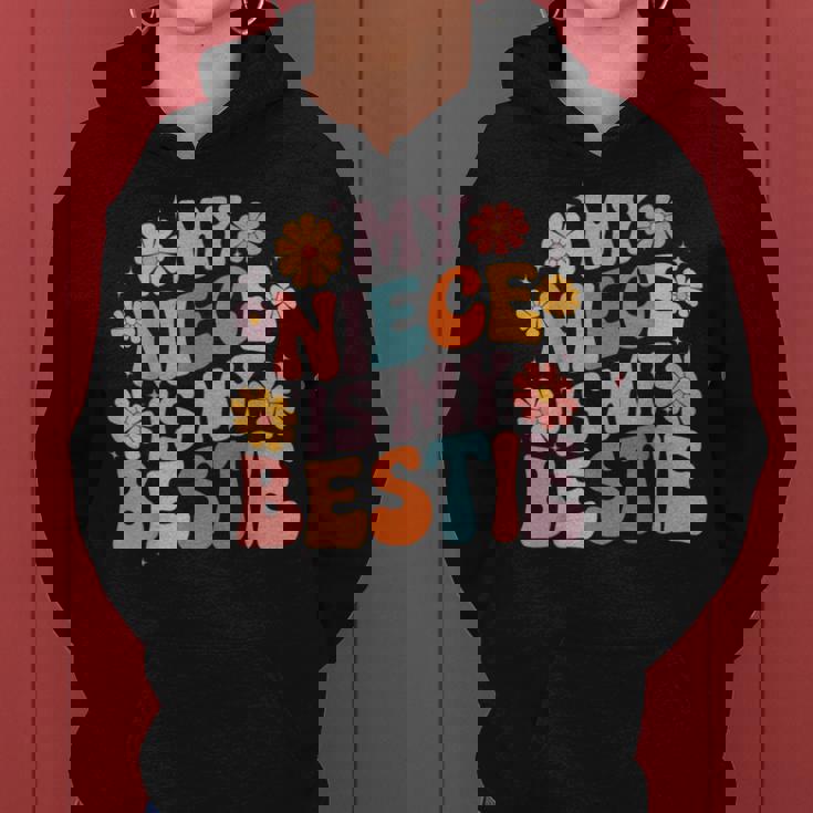 My Niece Is My Bestie Auntie Niece Matching Twinning Girls Women Hoodie My Niece Is My Bestie Auntie Niece Matching Twinning Girls Women Hoodie