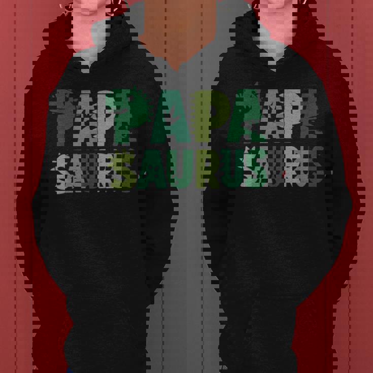 Papaaurus お揃い 家族 誕生日 恐竜 男性 女性 キッズ レディースパーカー