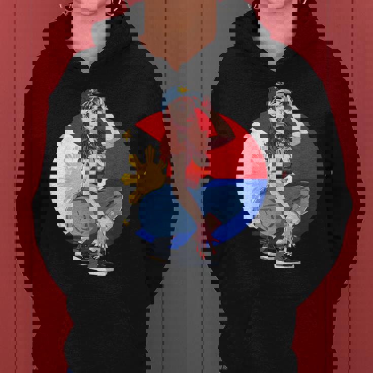 Pinay Girl フィリピン 強い フィリピン国旗 フィリピンプライド レディースパーカー