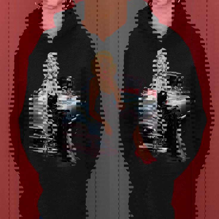 Pinup Girl ビンテージクラシックカー ホットロッド ロカビリー レディースパーカー