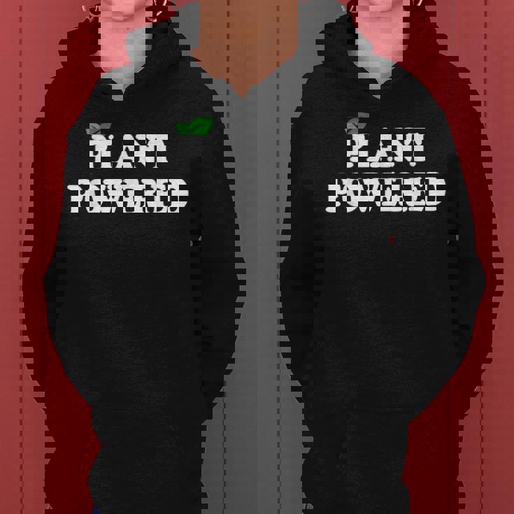 Plant Powered プラントパワー ヴィーガニズム ヴィーガン ベジタリアン レディースパーカー