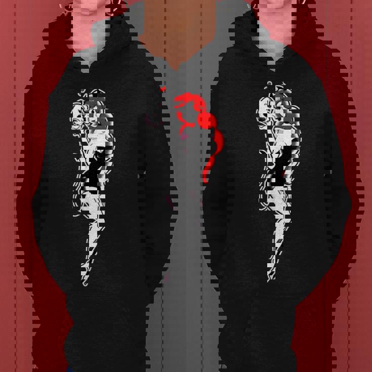 Pretty Girl Devil ピンナップガール トラディショナルフラッシュ レディースパーカー