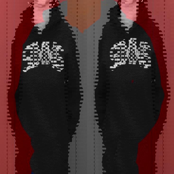 Simms Oklahoma Ok ビンテージ アスレチック スポーツデザイン レディースパーカー