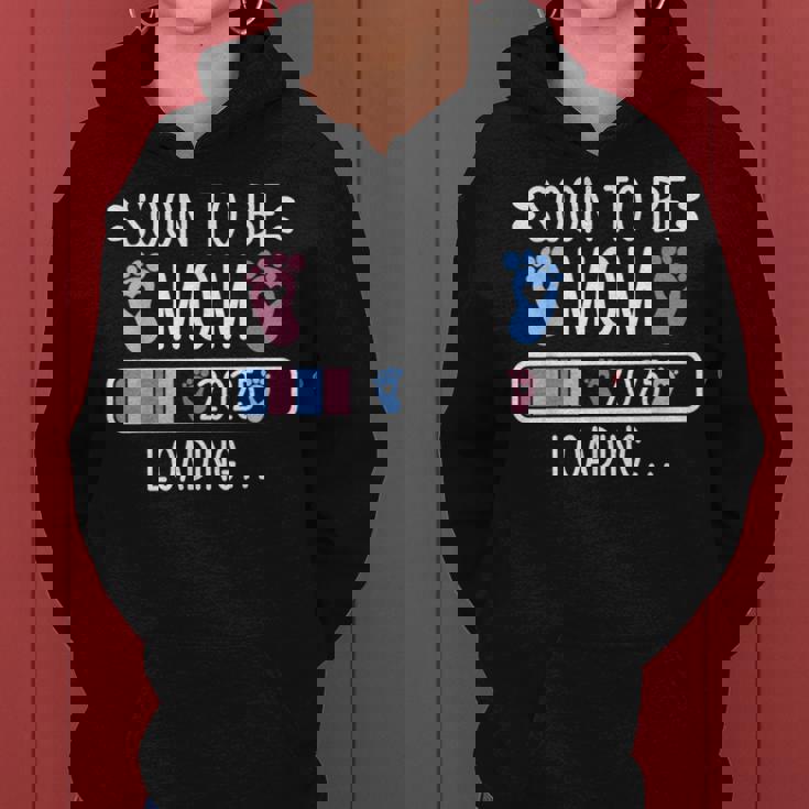 Soon To Be Mom 2025 妊娠中のお知らせ 2025 レディースパーカー