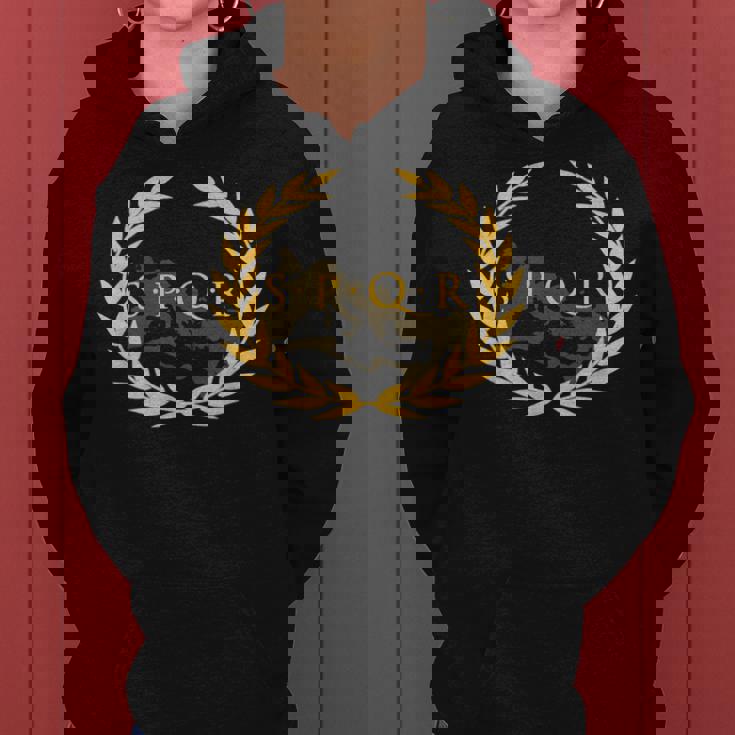 Spqr -Enatus Populus Que Romanus ローマ帝国 レディースパーカー