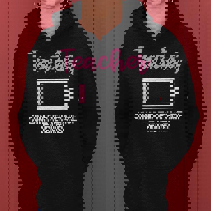 Teacherummer Recharge Required シャツ レディースパーカー