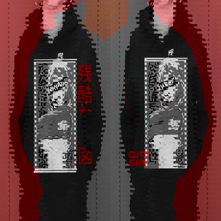 あがかお フェイス Lewd アニメ 女の子 和服 オタク用 レディースパーカー