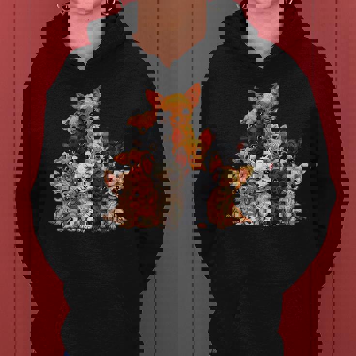 アニメ カワイイ チワワ 女の子 男の子 キッズ レディースパーカー