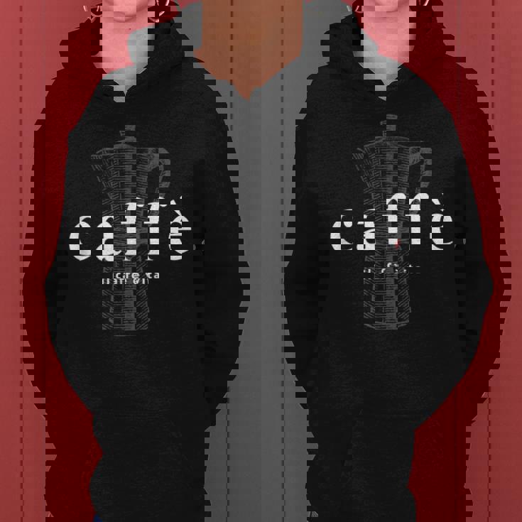 イタリアンカフェ Il Caffè Èita Coffee Is Life バリスタラテ 2 レディースパーカー