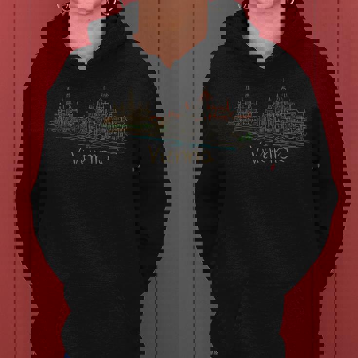 ウィーンシティオーストリアお土産ギフト 男性 女性 レディースパーカー