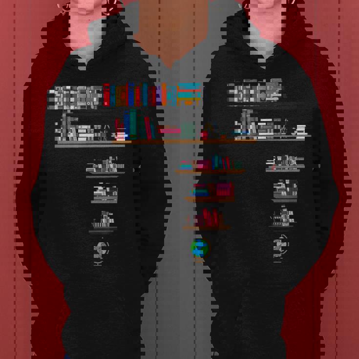 クールなアフリカの地図アート 男性 女性 アフリカの図書館読者 レディースパーカー