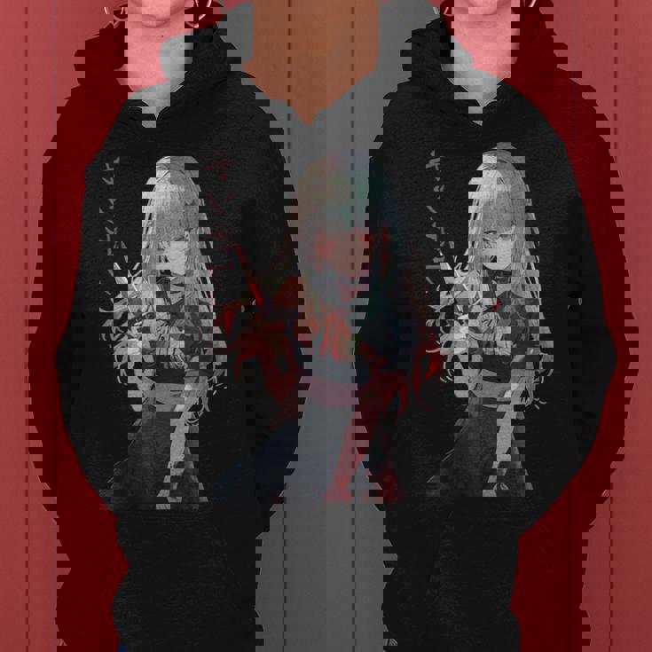 ジェスガオ ヤンデレ漫画 アニメ 女の子 キャラクター レディースパーカー