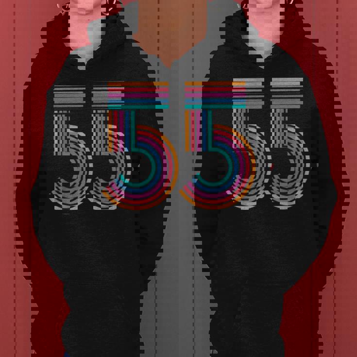 ナンバー55 五十五周年 男性 女性 55歳 誕生日 レディースパーカー