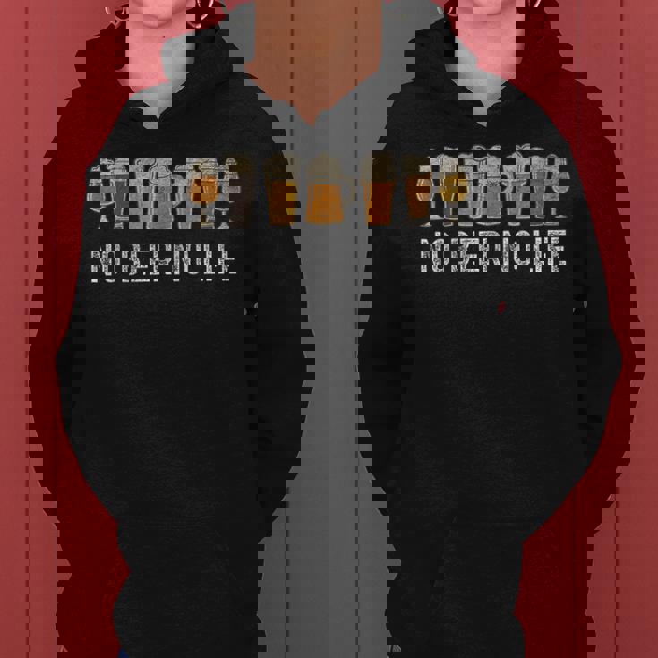 ビール 酒 面白い No Beer No Life 飲み おもしろ 飲み会 のんべえ メンズ ネタ 服 レディースパーカー