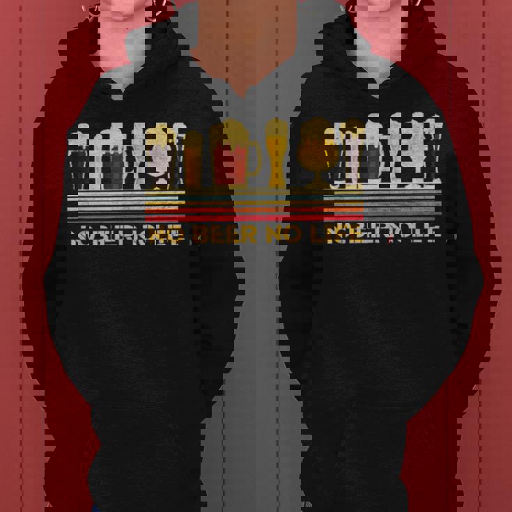 ビール 酒 面白いtシャツ No Beer No Life 飲み おもしろ 飲み会 のんべえ メンズ ネタ 服 レディースパーカー