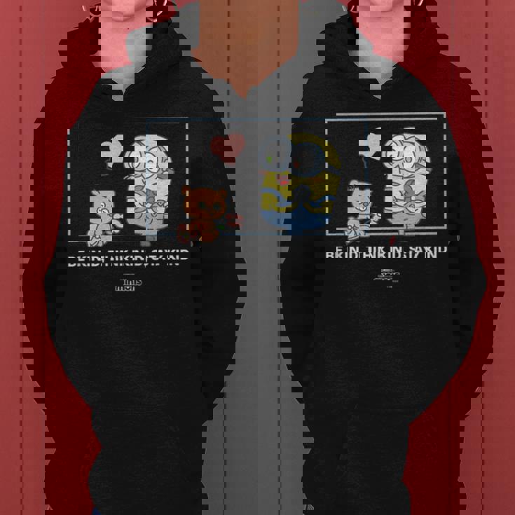 ミニオンズ ボブ&ティム Be Kind Think Kindtay Kind レディースパーカー