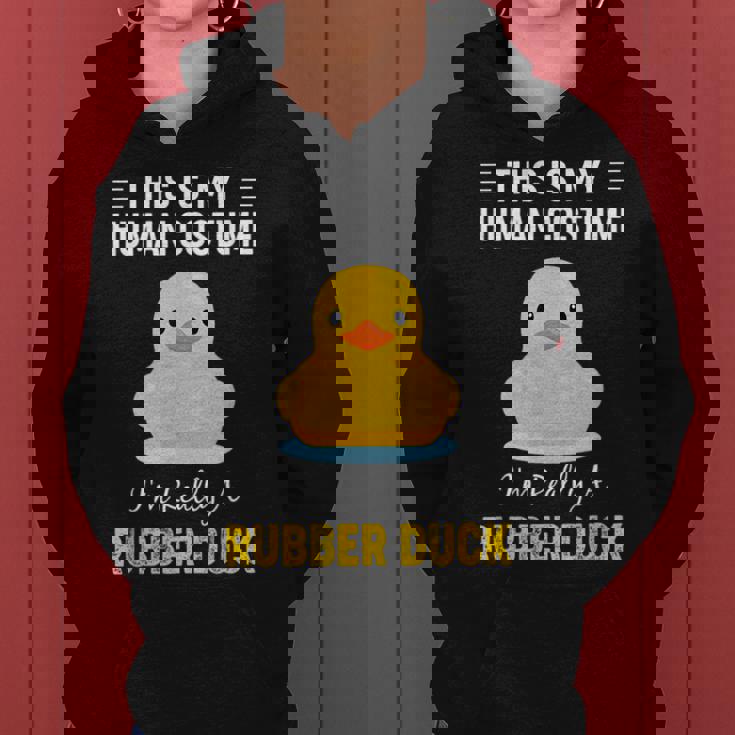 ラバーダックシャツ I'm Really A Rubber Duck レディースパーカー