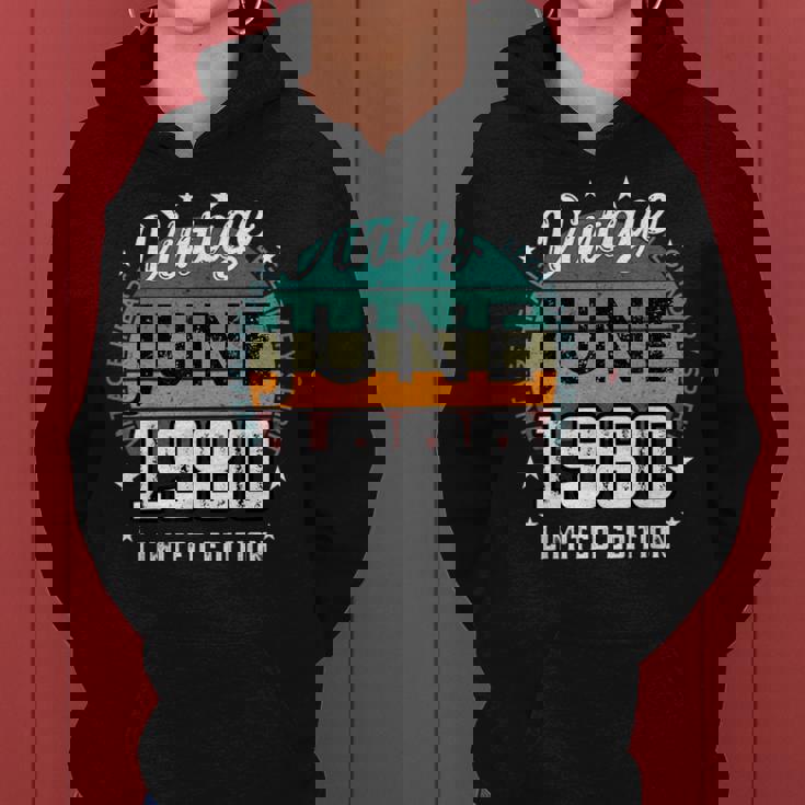 レトロ 45歳 ヴィンテージ 1980年6月 45歳の誕生日 男性 女性 レディースパーカー