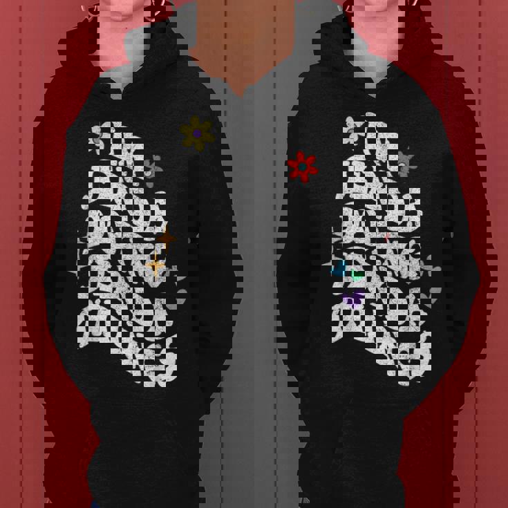 レトロ Groovy Im Jenda Doing Jenda Things おもしろ 母の日 レディースパーカー