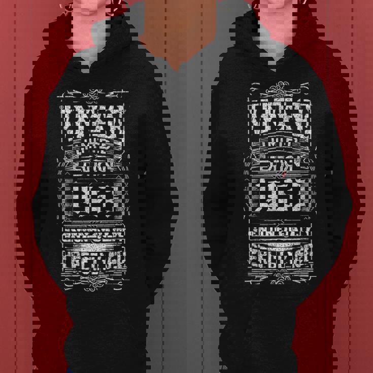 ヴィンテージ 1963 ギフト 男性 女性 長寿祝い 1963年生まれ ユニークな誕生日プレゼント レディースパーカー