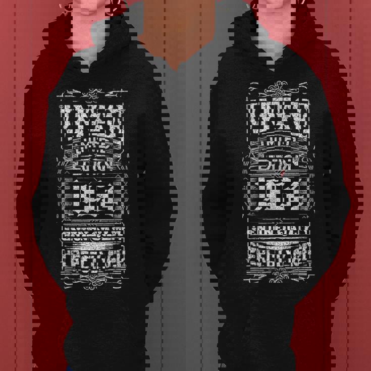 ヴィンテージ 1964 還暦祝い ギフト 男性 女性 60歳 ６０歳 長寿祝い ギャグ 還暦 ツッコミ 六十 誕生日 レディースパーカー