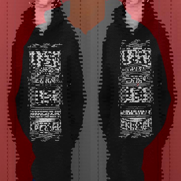 ヴィンテージ 1966 ギフト 男性 女性 長寿祝い 1966年生まれ ユニークな誕生日プレゼント レディースパーカー