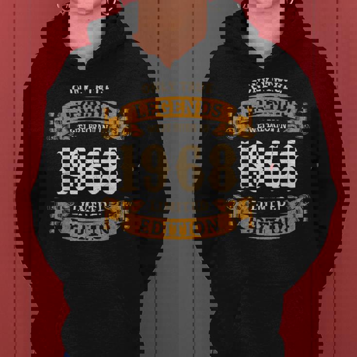 ヴィンテージ 1968 ギフト 男性 女性 長寿祝い 1968年生まれ ユニークな誕生日プレゼント レディースパーカー