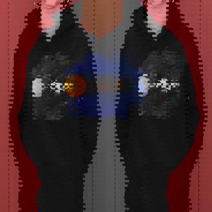 太陽系惑星 科学宇宙ファン 男の子 女の子tem キッズ レディースパーカー