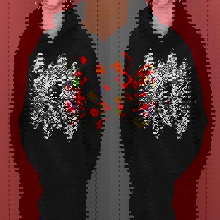 日本の伝統工芸品 花札 男性 女性 レディースパーカー