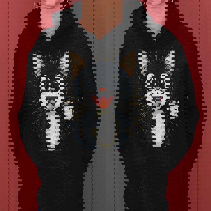 男の子と女の子のための素晴らしい猫のカップ衣装。 レディースパーカー