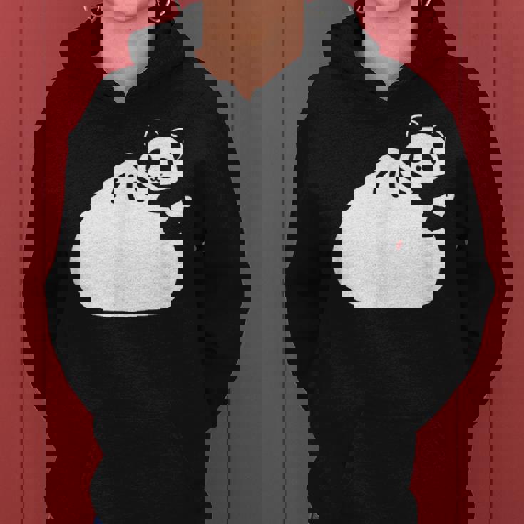 肉まんとパンダ かわいい チャイナ Pork Bunpanda レディースパーカー