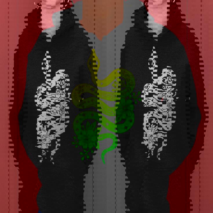 蛇 蛇 花 動物園 日帰り旅行 男性 女性 キッズ レディースパーカー