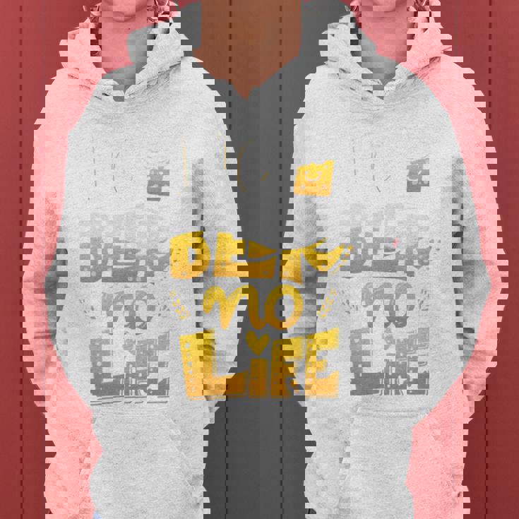 Beer Lover ビールが好きすぎる No Beer No Life 長袖tシャツ レディースパーカー