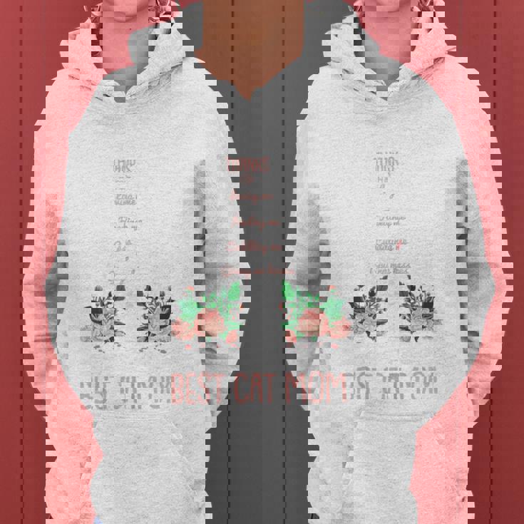 Best Cat Mom Cute Kitten Lover Mama Momma Mommy Women Hoodie Best Cat Mom Cute Kitten Lover Mama Momma Mommy Women Hoodie