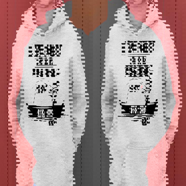 Cute I'm Not Retired Fishing Is My Full-Time Job ギフト レディースパーカー