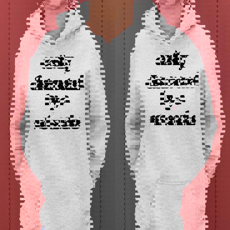 Easy Distracted By Anake Dad Mom Ratnake レディースパーカー