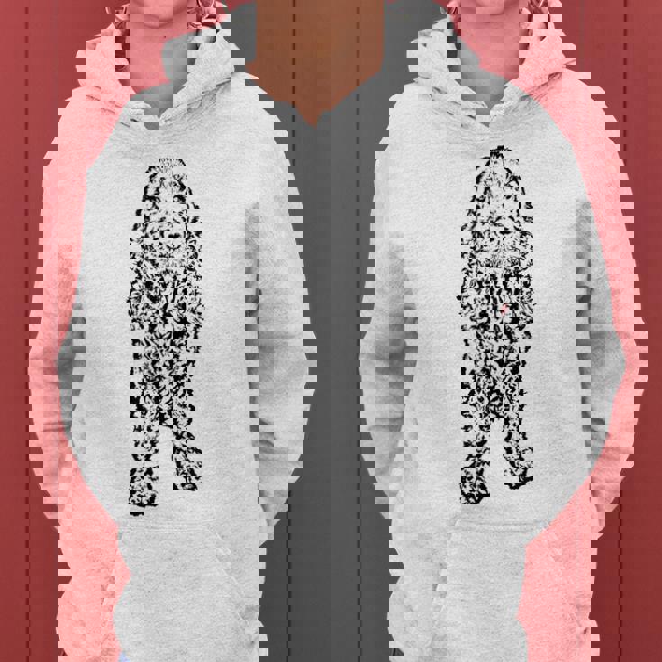 English Cockerpaniel Mom Dog Dadhow コッカースパニエル レディースパーカー