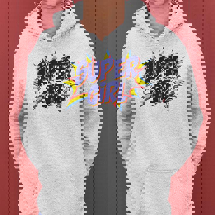 Girl Comicuper Retro Cool 長袖tシャツ レディースパーカー